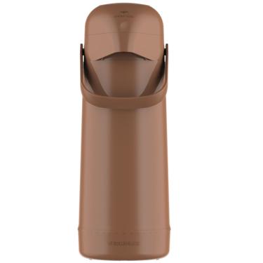Imagem de GARRAFA TERMICA MAGIC PUMP 1L MARROM TERMOLAR
