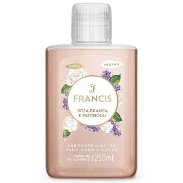 Imagem de Sabonete Líquido Francis Rosa Branca e Patchouli Refil 250ml