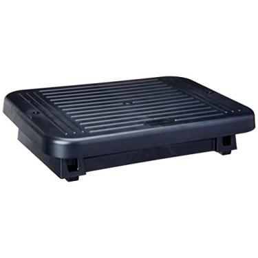 Imagem de Suporte Para Pés Ajustável Ergonômico Preto Multilaser Ac279
