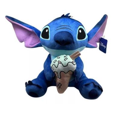 Imagem de Pelúcia Disney Stitch Com Sorvete 30cm Lilo & Stitch - Fun - Fun Divir