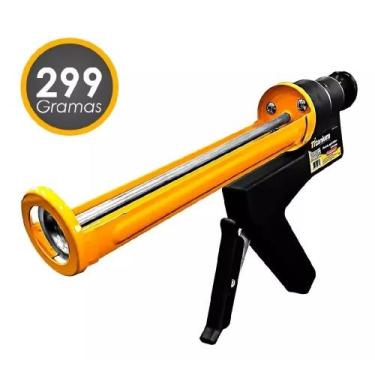 Imagem de Pistola aplicadora silicone profissional 6331 titanium, UNIC, UNIC