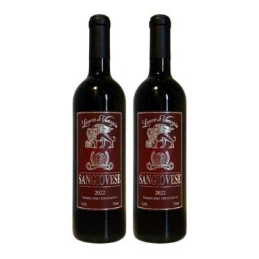 Imagem de Kit 2 Vinhos Leone Di Venezia Sangiovese Tinto Brasil 750ml