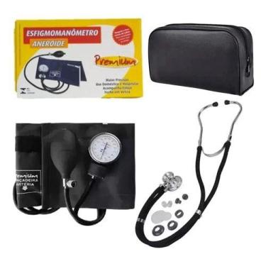 Imagem de Kit Aparelho De Pressão + Estetoscópio Rappaport Premium