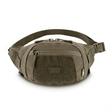Imagem de M-Tac Pochete masculina tática para cinto - bolsa de cintura complementar - bolsa transversal para EDC - bolsa de cintura, Ranger verde, Small, Militar