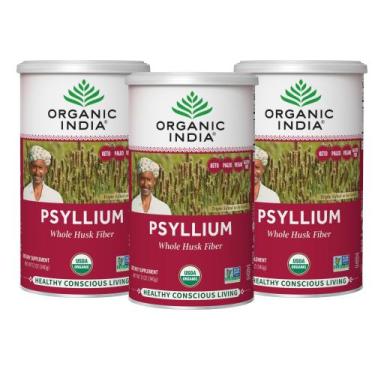 Imagem de Suplemento orgânico India Psyllium Herbal Powder 360mL x3 - ORGANIC IN
