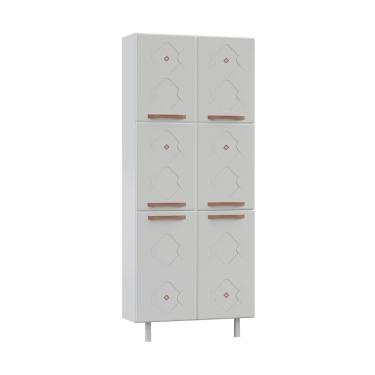 Imagem de Paneleiro Duplo De Aço 80cm Regina Cr6131 Branco