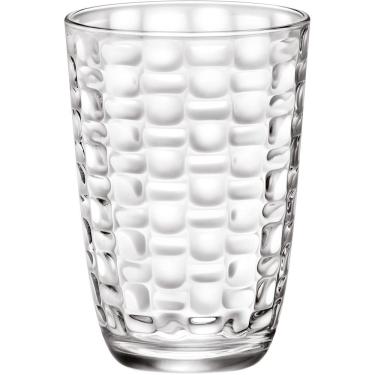 Imagem de Bormioli Rocco Mat Copo Long Drink 12x8x8cm 390ml Vidro Transp 6pç