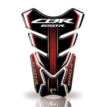 Imagem de Protetor De Tanque Adesivo Cbr 650R Serve Em Todos Os Anos Vermelho