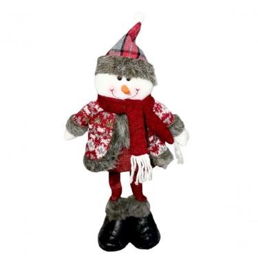 Imagem de Boneco De Neve Em Pé Com Blusa De Tricô