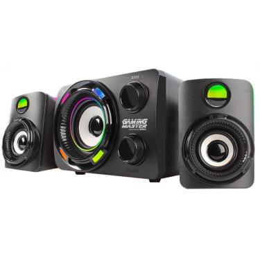 Imagem de Caixa De Som Gamer Stereo Ss9800 Com Leds 7 Cores