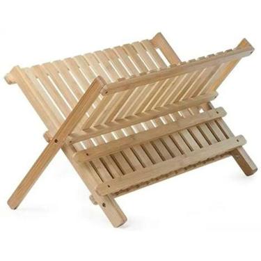 Imagem de Escorredor Louças Dobrável Ecokitchen Em Bambu Mimo Style