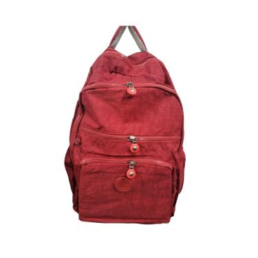 Imagem de Mochila Escolar Sport Impermeável Reforçada Unissex vermelho