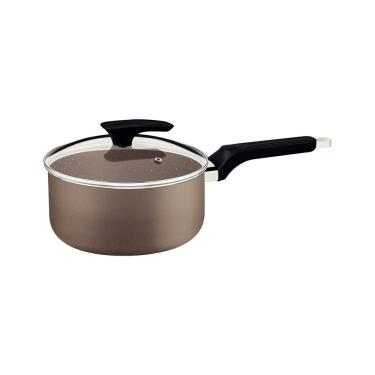 Imagem de Panela Tramontina Milazzo Starflon Max Amêndoa 16cm Antiaderente Tramontina