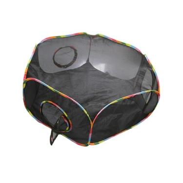 Imagem de Stgfyxgs Túnel para Gatos, Casinha para Cães Ao Ar Livre, Abrigo de Malha Respirável, Cercadinho Portátil para Cães, Gatos, Cachorros, Filhotes, Pequenos, Style D