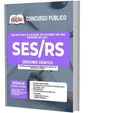 Imagem de Apostila Ses Rs - Designer Gráfico - Apostilas Opção