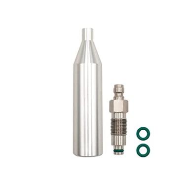 Imagem de VaVoger Kit De Conversores Pneumáticos Co2, 1 Peça Com Rosca S-Tw Ou Rg Para Airsoft, Bb E Pistola Chumbo, Cilindro Substituição 12G (Para Rg)
