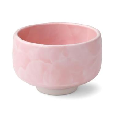 Imagem de Chawan Tigela de chá japonesa Matcha Mino yaki Sakura Shino Tataki Japão 476 g