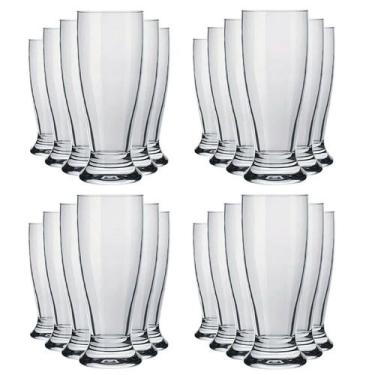 Imagem de Copo para Cerveja Munich Vidro 200ml 24 Unidades - Nadir 7109 - Nadir 