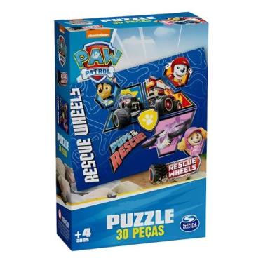 Imagem de Quebra-Cabeça Infantil 30 peças Patrulha Canina Grow - 03351