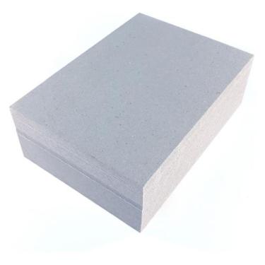 Imagem de 100 Placas Papelão Holler 2mm - 15,5x21,5  Para Cartonagem - Gráfica U