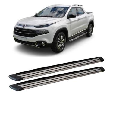 Imagem de Estribo Toro 2016 a 2020 Grafite Aluminio Slim - CCF