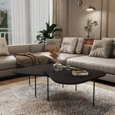 Imagem de Mesa de Centro Palheta 100% MDF 130X 65X 30 - FD