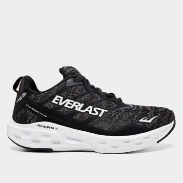 Imagem de Tênis Everlast Climber Run, Preto, Branco, 39