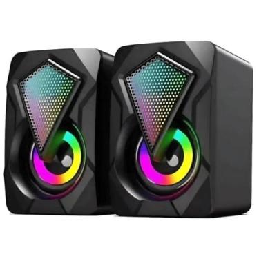 Imagem de Caixa de Som 2.0 USB C/ Led - CS-C20 - Exbom - EXBOM (NEXT TRADING)