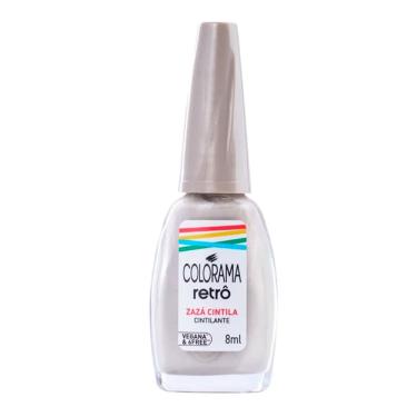 Imagem de Esmalte Colorama Retrô Cintilante Cor Zazá Cintila 8ml