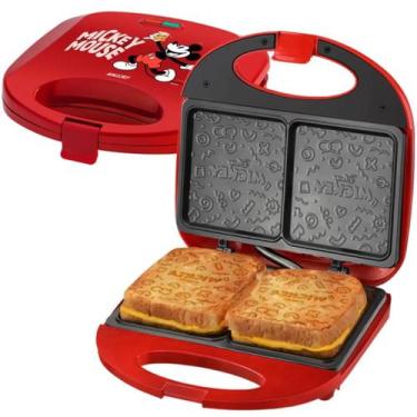Imagem de Sanduicheira Grill Disney Mallory Mickey Mouse Funny Plates 750W - 127