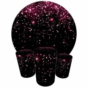 Imagem de Trio Capas Cilindro + Painel 1,50m Glitter - Fadrix, K1GLT021