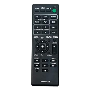 Imagem de Allimity Controle remoto substituído RM-AMU211, adequado para sistema Hi-Fi Sony MHC-ECL99BT MHC-ECL77BT HCD-ECL77BT