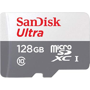 Imagem de Cartão de memória microSD SanDisk, 128 GB, classe 10