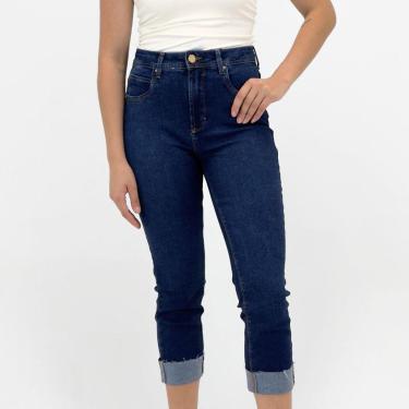 Imagem de Calça Riccieri Jeans Capri Feminina-Feminino