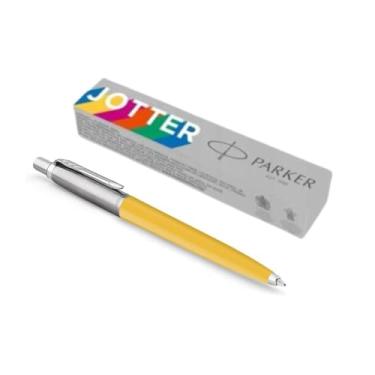 Imagem de PARKER Caneta esferográfica Jotter Originals – Amarelo – Tinta azul – Caixa de presente