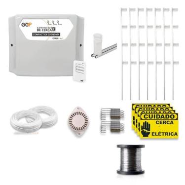 Imagem de Kit Cerca Elétrica PPA Compact CR Economy 70 Metros de Muro