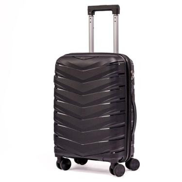 Imagem de Mala de bordo expansível 20 polegadas, modelo ppb012 cor:preto - Lugga