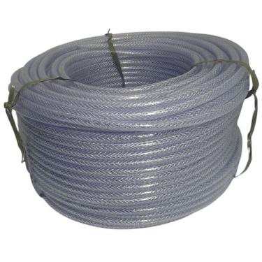 Imagem de 50 Metros de Mangueira Atóxica Trançada PT250 PVC 1/4 de Polegada Chop