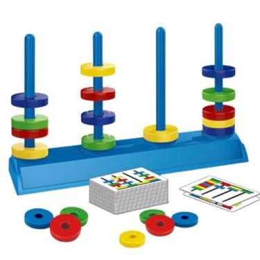 Imagem de JOGO DE TABULEIRO E CARTAS RING GAME DESAFIO MAGNÉTICO PARA PAIS E FILHOS STEAM TOY DINÂMICOS E CONSTRUTIVOS, BRINCANDO COM MAGNETISMO E FÍSICA, APRENDIZAGEM COM DIVERSÃO.