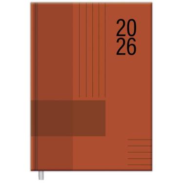 Imagem de Agenda Diária 2026 Cost 123X166 Modena Color Laranja Foroni