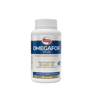 Imagem de Suplemento Alimentar Ômegafor Plus Vitafor  120 cápsulas