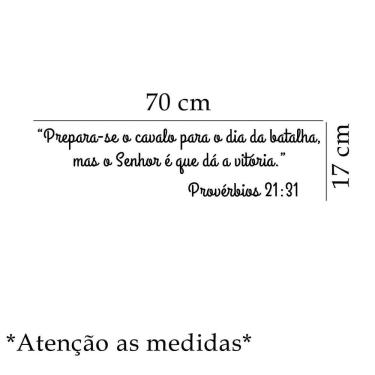 Imagem de Adesivo De Parede Frase Provérbios 21:13 Mod01