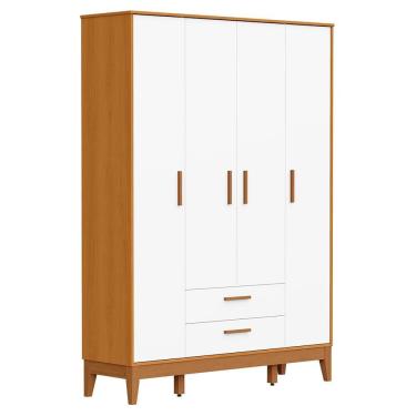 Imagem de Guarda Roupa Infantil Flip 4 Portas e 2 Gavetas - Reller Móveis