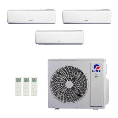 Imagem de Ar-Condicionado Multi Split Inverter Gree 42.000 (2x Evap HW 9.000 + 1