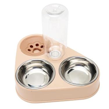 Imagem de aqxreight Tigias de Gatos Triplas Com Dispensador Automático - Alimentos para Animais de Estimação e Tigela para Gatos e Cães