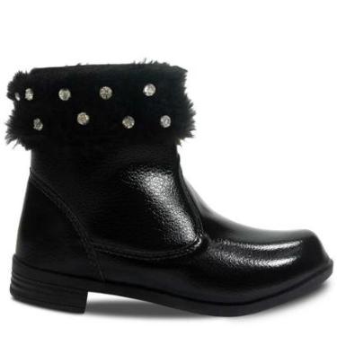 Imagem de Bota Montaria Cano Curto Com Pelos 20ao27 Infantil 09.58-Feminino