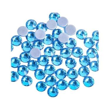 Imagem de Strass Termocolante DMC Cor Verde Vulcão Hot Fix Cristal Para Costura 