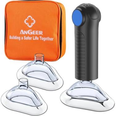 Imagem de Dispositivo de resgate de asfixia, dispositivo antiasfixia para bebês e adultos, AnGeer EasyPumpVac, dispositivo de sucção de vias aéreas, kit de primeiros socorros para crianças e adultos - kit