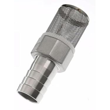 Imagem de Filtro De Malha De Mangueira, Filtro De Mangueira, 1 Peça De Aço Inoxidável, Tubo De Irrigação De Jardim Bomba De Lavagem De Carro Filtro De Aço Inoxidável Filtro De água De Malha Líquida