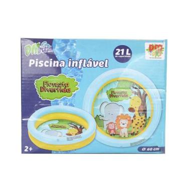 Imagem de Piscina inflavel floresta divertida 21l - dm brasil